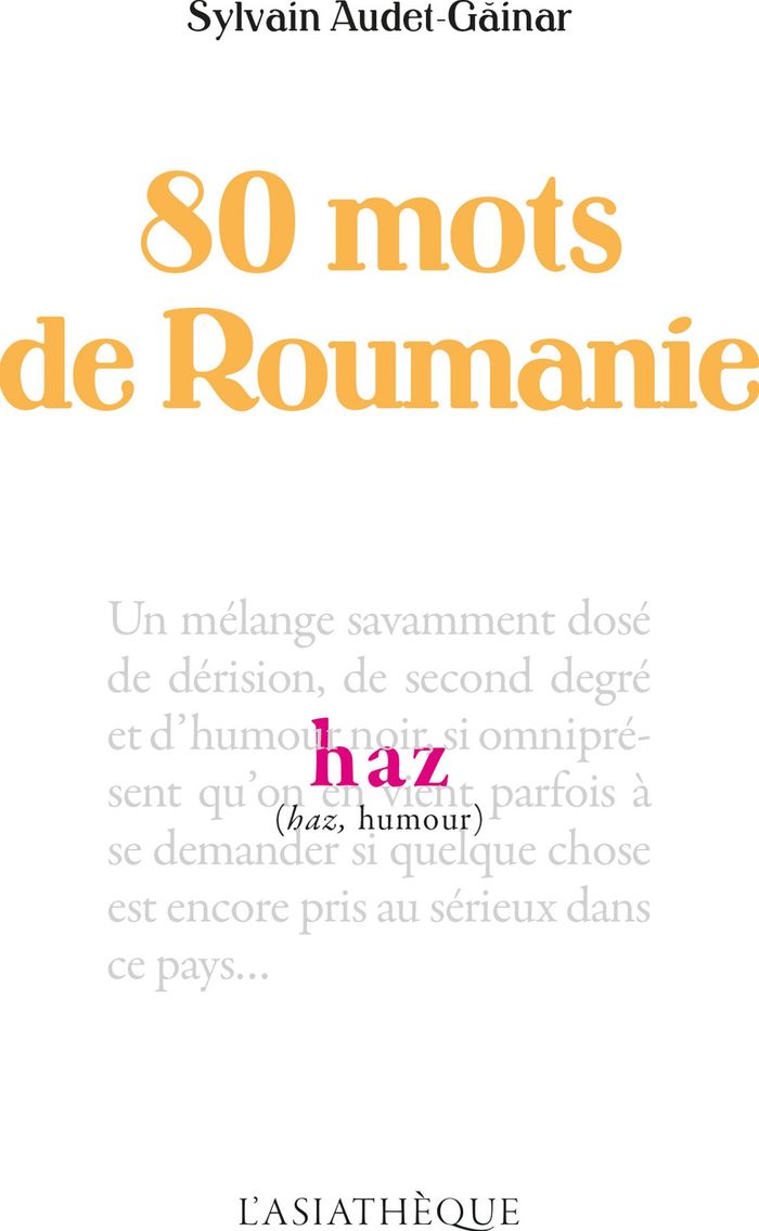 Couverture du livre « 80 mots de Roumanie », librairie Les Contes Infusés à Corte