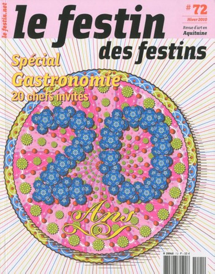 Couverture du livre « LE FESTIN DES FESTINS N 72 20 ANS SPECIAL GASTRONOMIE » de Xxx, librairie Les Contes Infusés à Corte