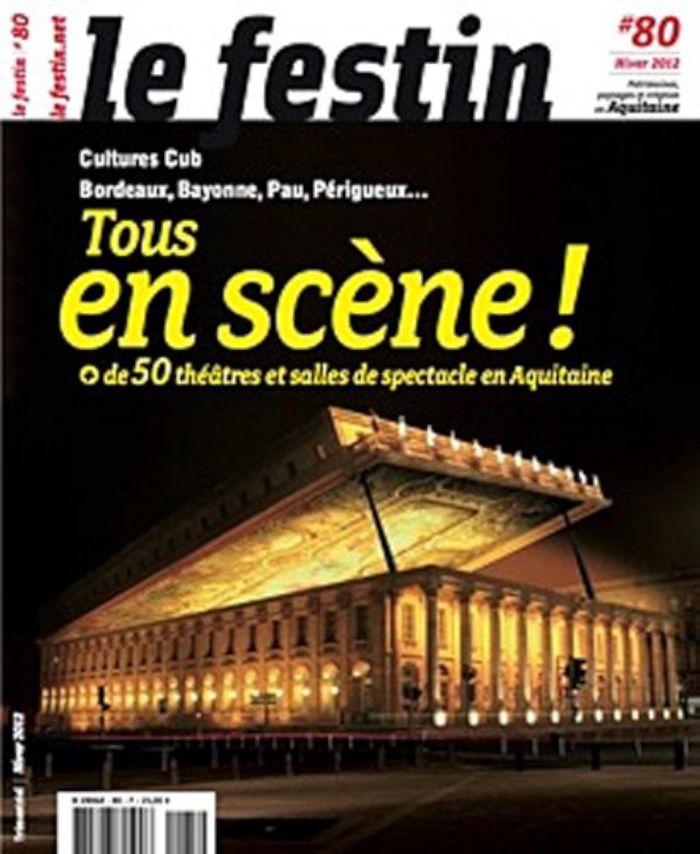 Couverture du livre « LE FESTIN 80 TOUS EN SCENE » de Le Festin, librairie Les Contes Infusés à Corte