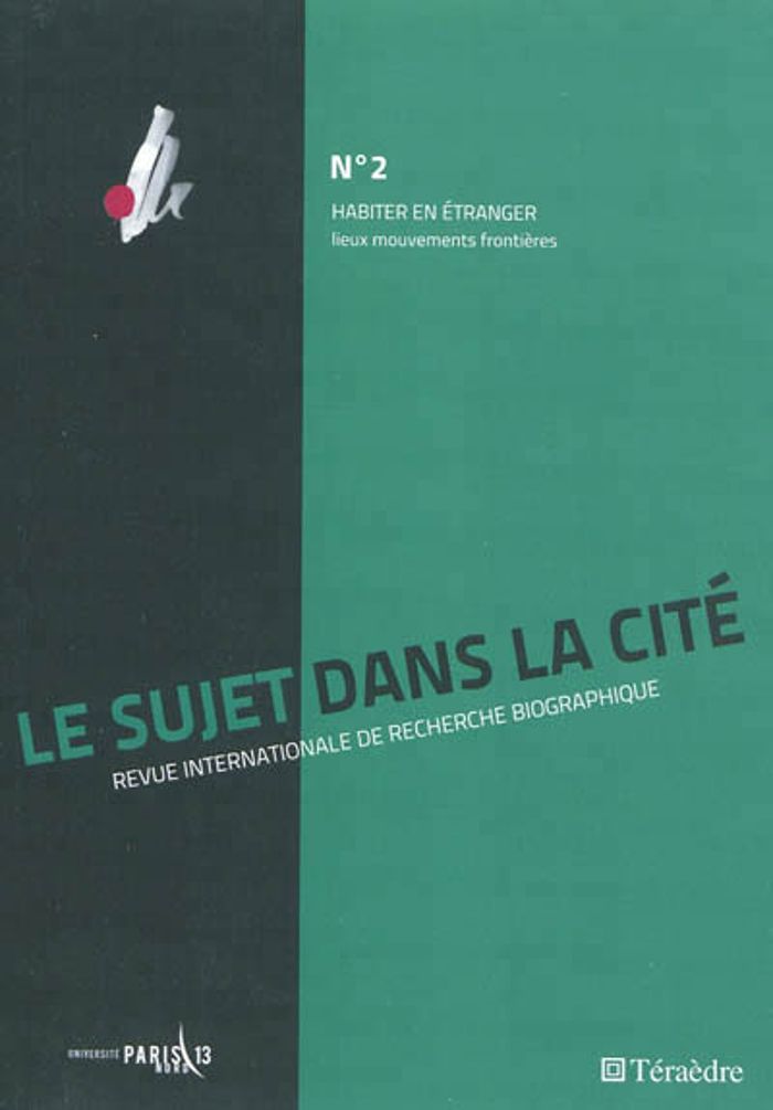 Couverture du livre « HABITER EN ETRANGER - VOL02 - LIEUX, MOUVEMENTS, FRONTIERES », librairie Les Contes Infusés à Corte