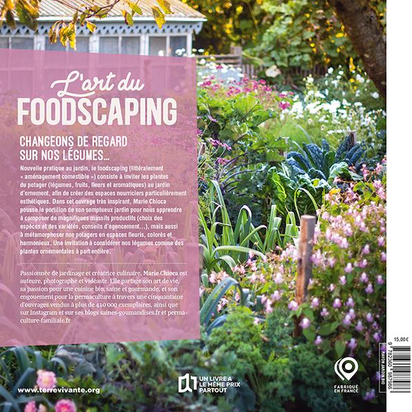 Quatrième de couverture de « L'art du foodscaping »
