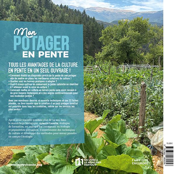 Quatrième de couverture de « Mon potager en pente : conseils et techniques adaptés... »
