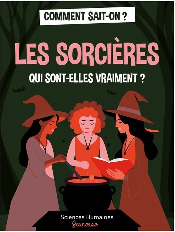 Couverture du livre « Les sorcières, qui sont-elles vraiment ? » de Lucie Le Moine, librairie Les Contes Infusés à Corte