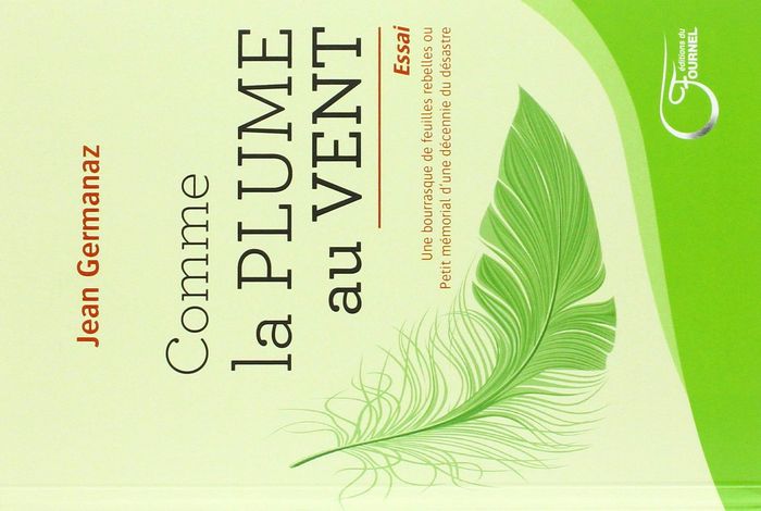 Couverture du livre « COMME LA PLUME AU VENT », librairie Les Contes Infusés à Corte