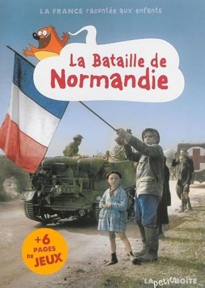 Couverture du livre « LA BATAILLE DE NORMANDIE », librairie Les Contes Infusés à Corte