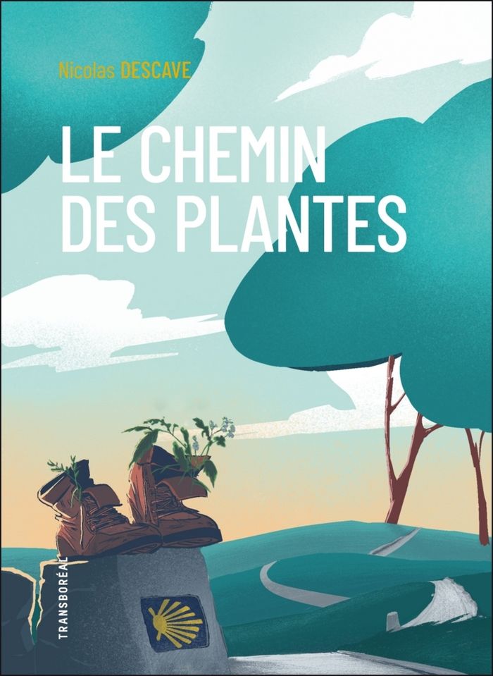 Couverture du livre « Le chemin des plantes » de Nicolas Descave, librairie Les Contes Infusés à Corte