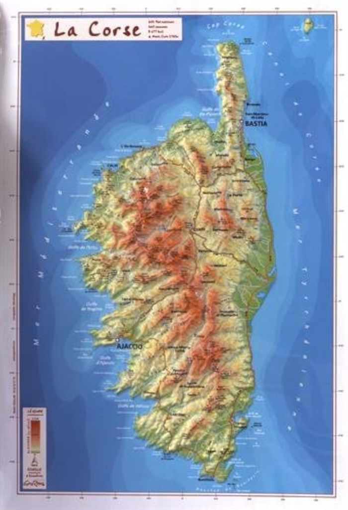 Couverture du livre « CORSE 32,6 X 20,2 CM » de Xxx, librairie Les Contes Infusés à Corte