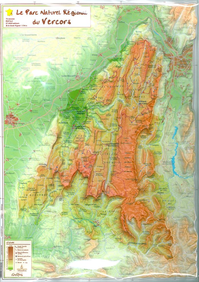 Couverture du livre « PNR VERCORS 42 X 31 CM », librairie Les Contes Infusés à Corte