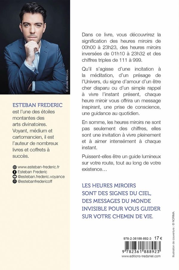 Quatrième de couverture de « Les messages des heures miroirs »