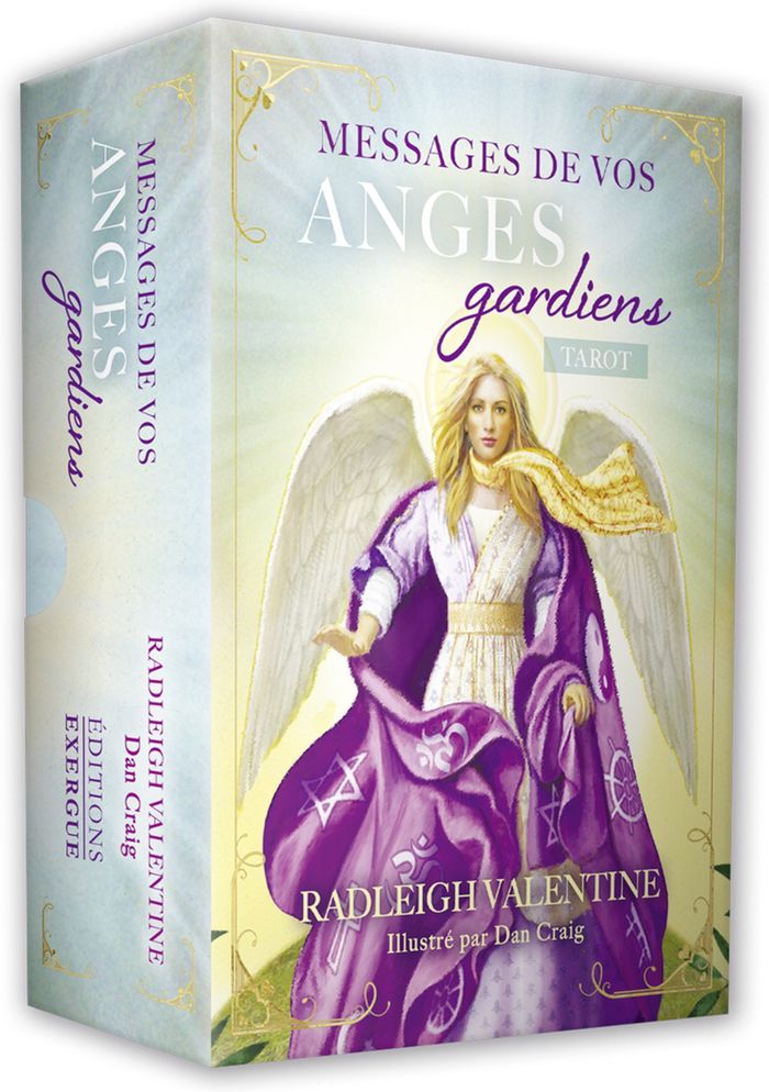 Couverture du livre « Messages de vos anges gardiens, Tarot », librairie Les Contes Infusés à Corte