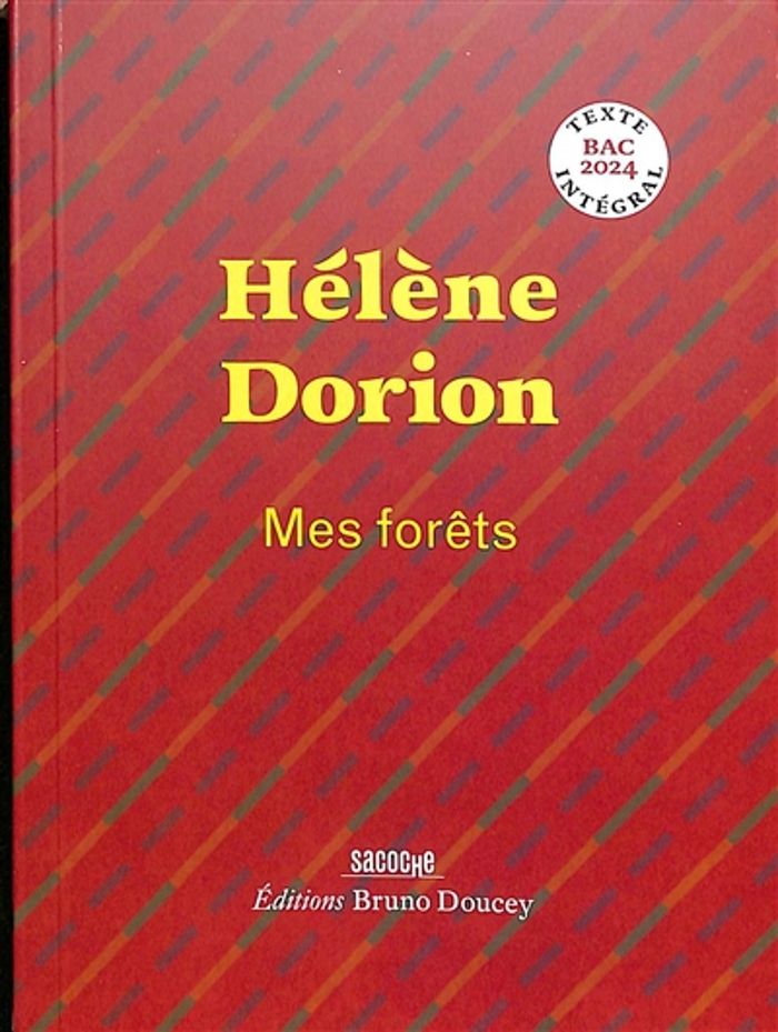 Couverture : MES FORETS