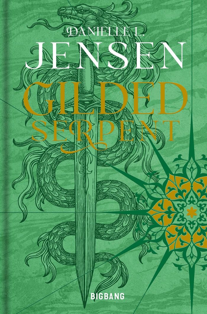 Couverture du livre « Gilded serpent » de Danielle L. Jensen, librairie Les Contes Infusés à Corte