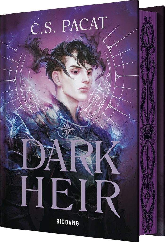 Couverture du livre « Dark heir » de C. S. Pacat, librairie Les Contes Infusés à Corte