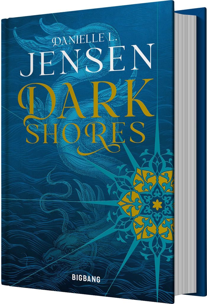 Couverture du livre « Dark shores » de Danielle L. Jensen, librairie Les Contes Infusés à Corte