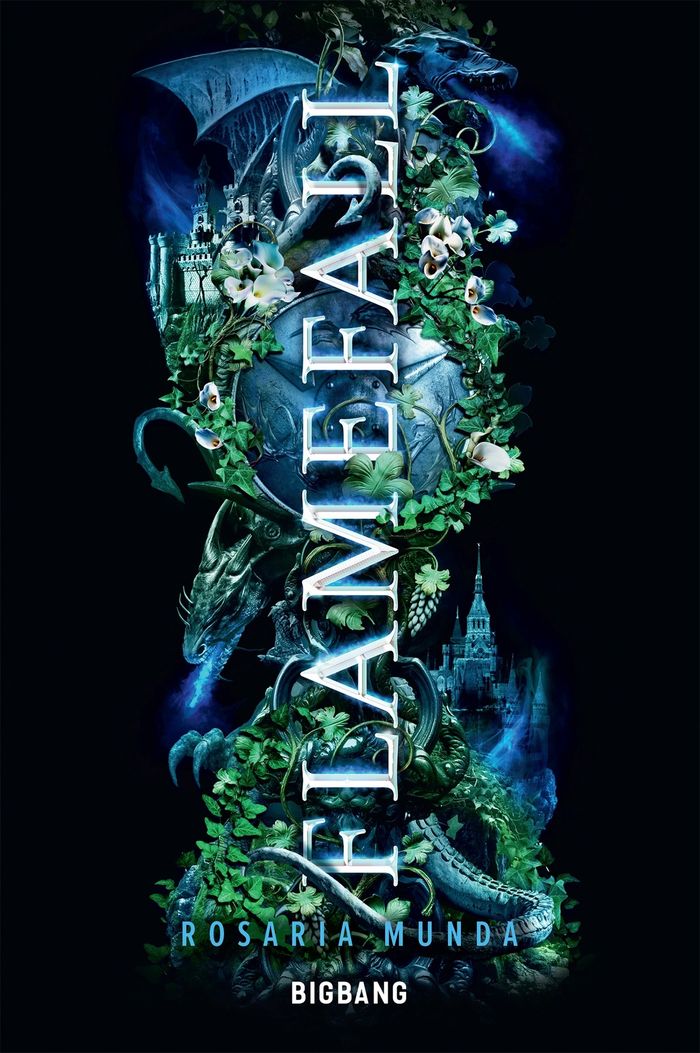 Couverture du livre « Flamefall », librairie Les Contes Infusés à Corte