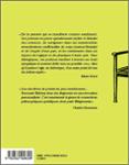 Quatrième de couverture de « LA REVANCHE DE LA PELOUSE »