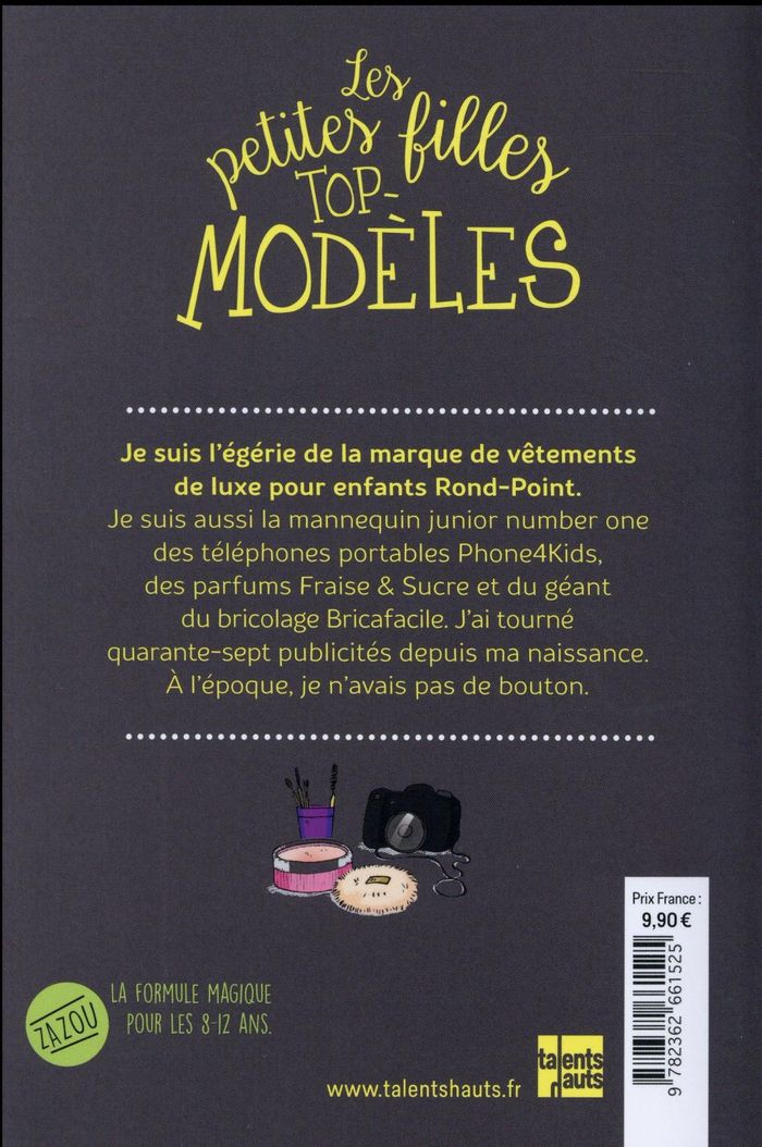 Quatrième de couverture de « Les petites filles top-modèles »