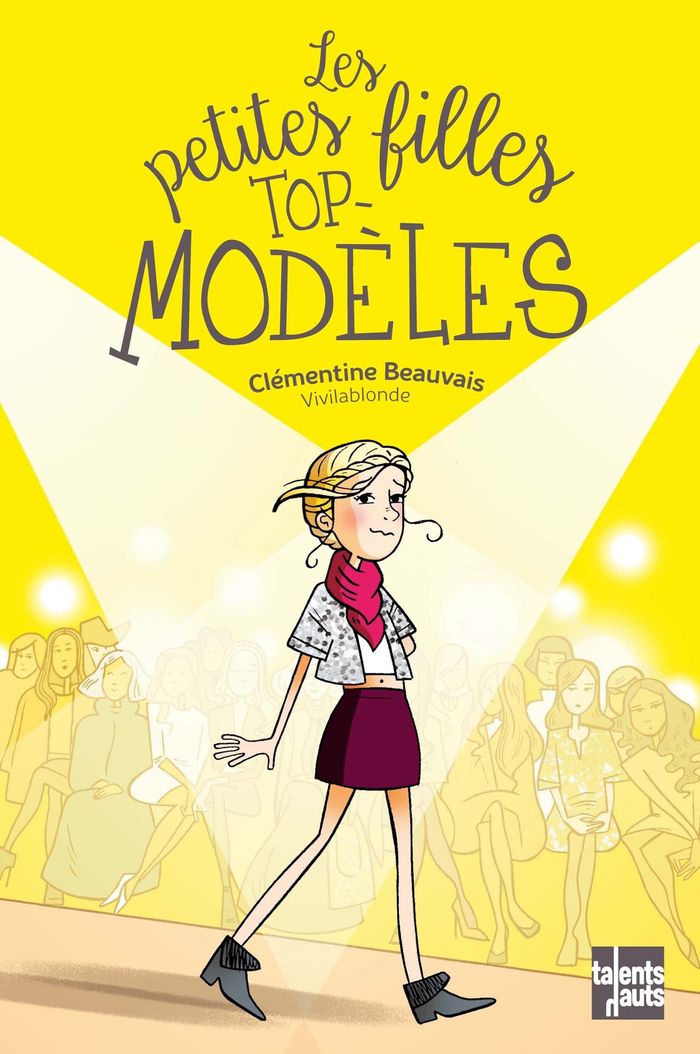 Couverture du livre « Les petites filles top-modèles » de Clémentine Beauvais, librairie Les Contes Infusés à Corte