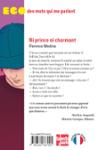 Quatrième de couverture de « Ni prince ni charmant »