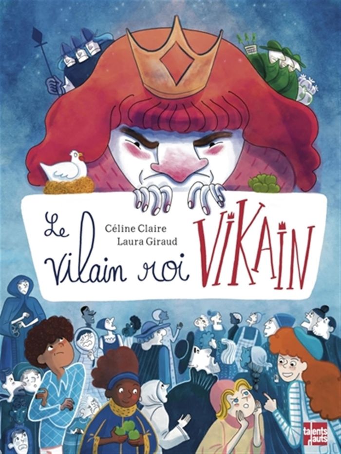 Couverture du livre « LE VILAIN ROI VIKAIN », librairie Les Contes Infusés à Corte
