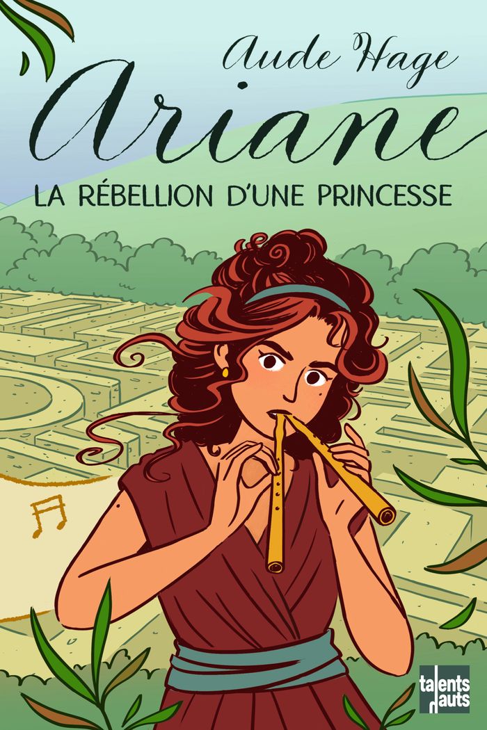 Couverture du livre « Ariane : la rébellion d'une princesse » de Aude Hage, librairie Les Contes Infusés à Corte