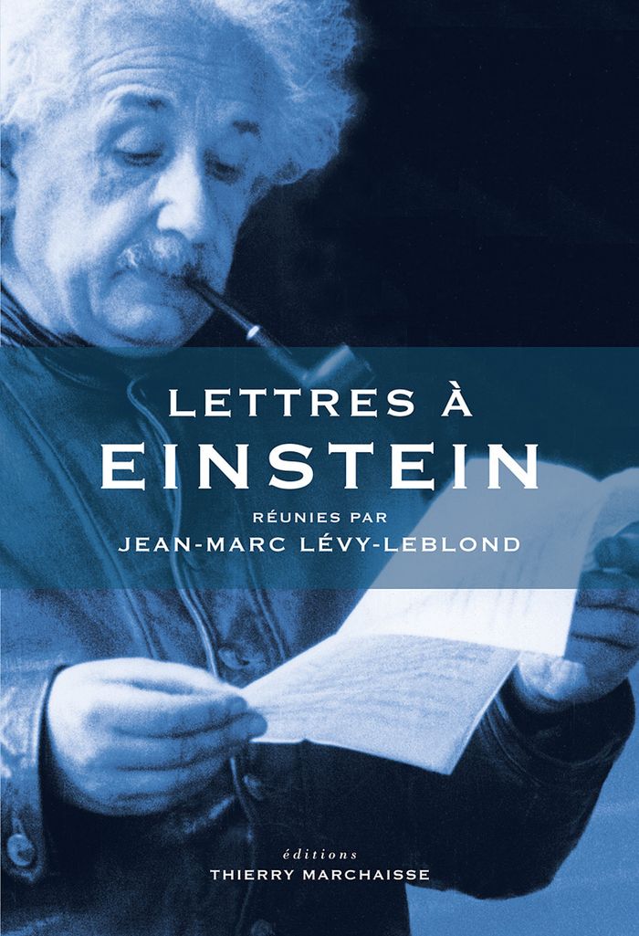 Couverture du livre « Lettres à Einstein » de réunies, librairie Les Contes Infusés à Corte
