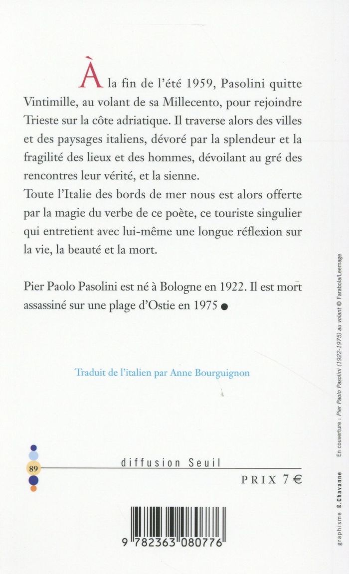 Quatrième de couverture de « LA LONGUE ROUTE DE SABLE »
