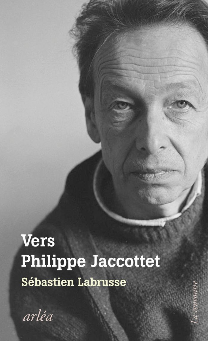 Couverture du livre « Vers Philippe Jaccottet : conversation sur la peinture », librairie Les Contes Infusés à Corte