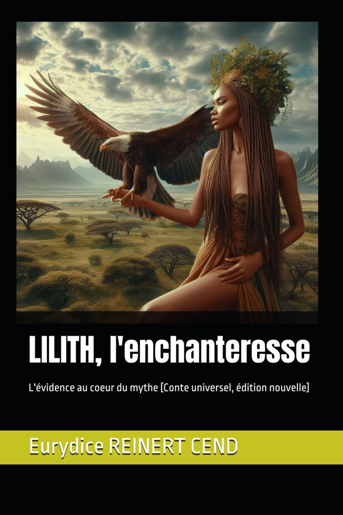Couverture du livre « LILITH, L ENCHANTERESSE - L EVIDENCE AU COEUR DU MYTHE : [CONTE UNIVERSEL - EDITION NOUVELLE] » de Eurydice Reinert Cen, librairie Les Contes Infusés à Corte