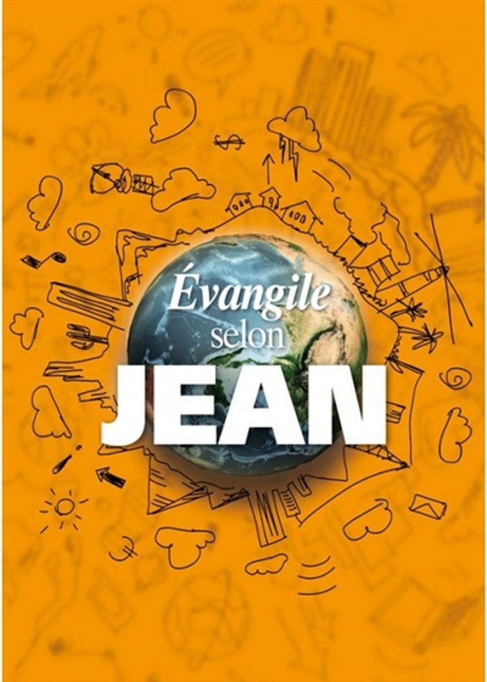 Couverture du livre « EVANGILE DE JEAN (BICOLORE) » de Version Segond 1910, librairie Les Contes Infusés à Corte