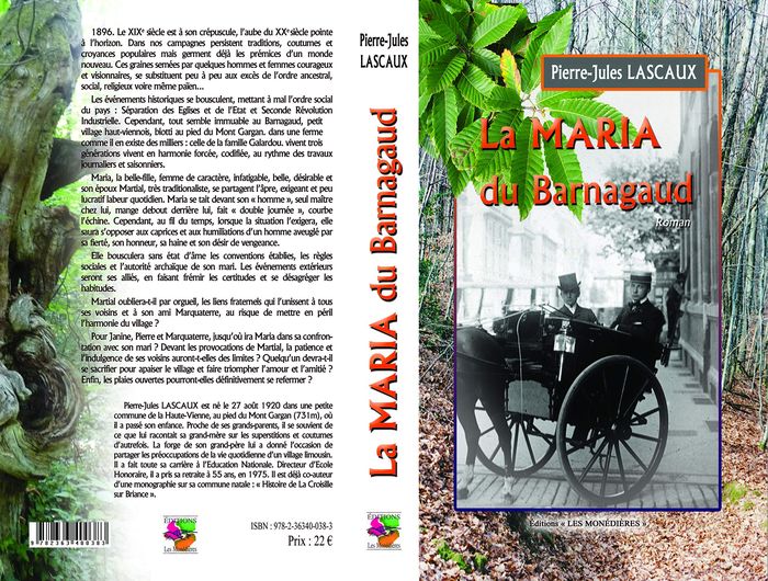 Couverture du livre « LA MARIA DU BARNAGAUD », librairie Les Contes Infusés à Corte