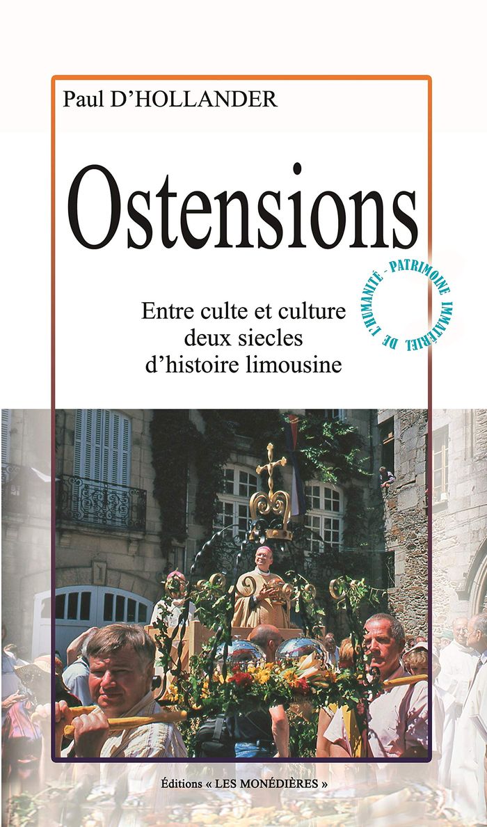 Couverture du livre « OSTENSIONS » de D'Hollander Paul, librairie Les Contes Infusés à Corte