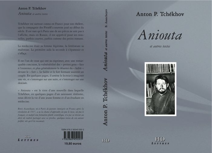 Couverture du livre « Aniouta : et autres textes » de Anton Pavlovitch Tchekhov, librairie Les Contes Infusés à Corte