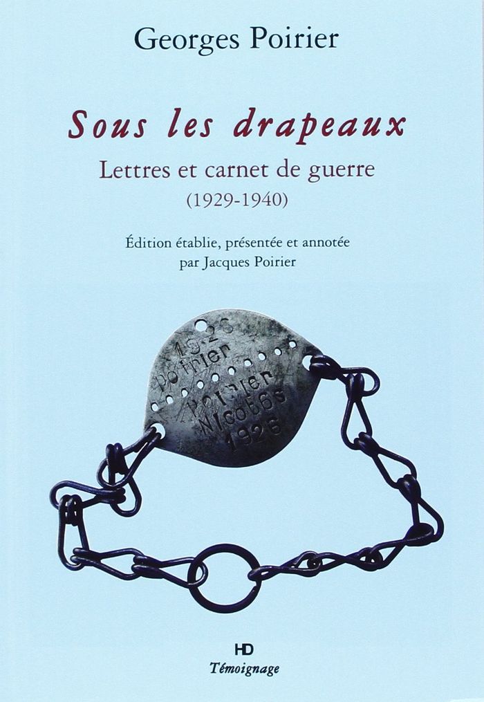 Couverture du livre « SOUS LES DRAPEAUX » de Georges Poirier, librairie Les Contes Infusés à Corte