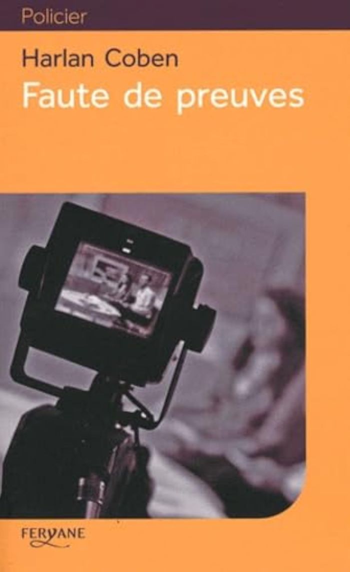 Couverture du livre « Faute de preuves », librairie Les Contes Infusés à Corte