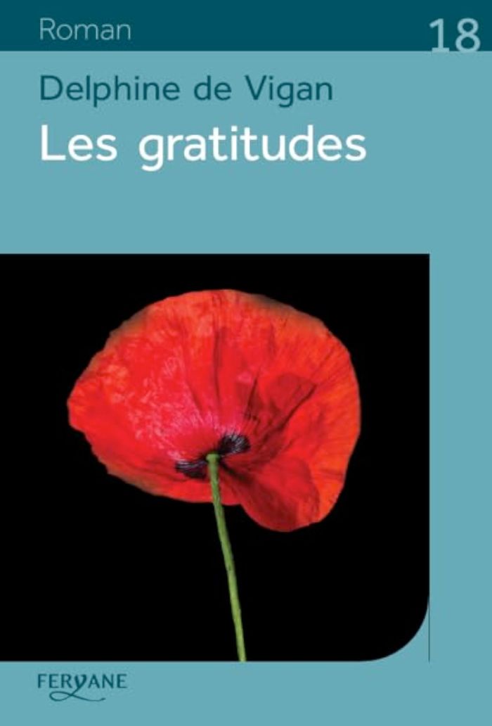 Couverture du livre « Les gratitudes » de Delphine de Vigan, librairie Les Contes Infusés à Corte