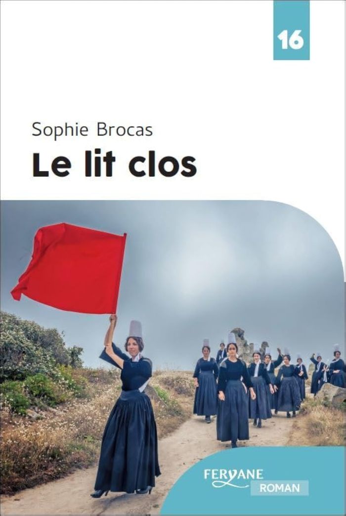Couverture du livre « Le lit clos » de Sophie Brocas, librairie Les Contes Infusés à Corte