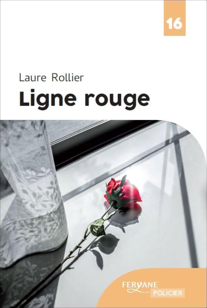 Couverture du livre « Ligne rouge » de Laure Rollier, librairie Les Contes Infusés à Corte