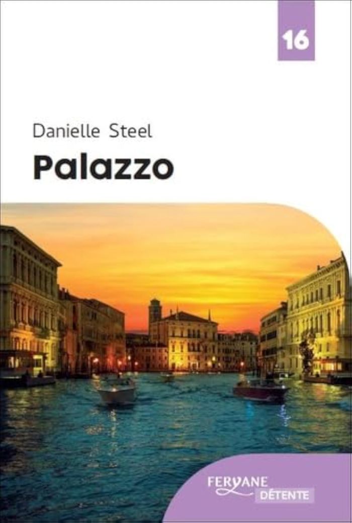 Couverture du livre « Palazzo » de Danielle Steel, librairie Les Contes Infusés à Corte