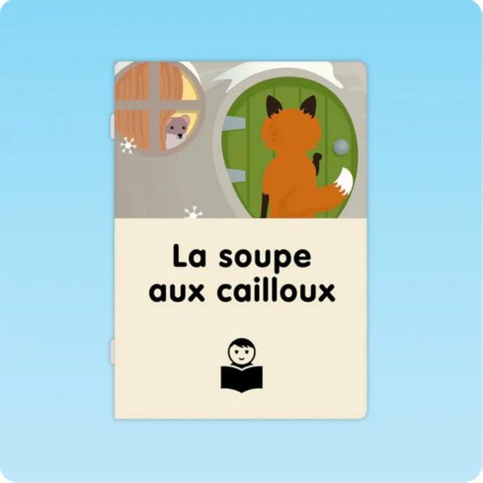 Couverture du livre « ALBUM LA SOUPE AUX CAILLOUX GS » de Davidson/mirgalet, librairie Les Contes Infusés à Corte