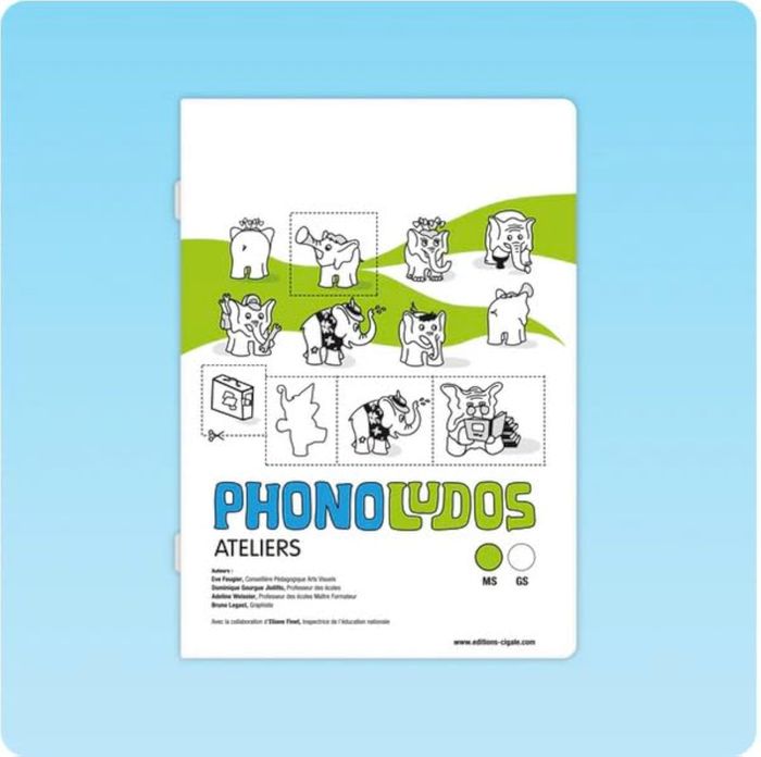 Couverture du livre « 72 FICHES PHONOLUDOS MS » de Feugier, Gourgue, Le, librairie Les Contes Infusés à Corte