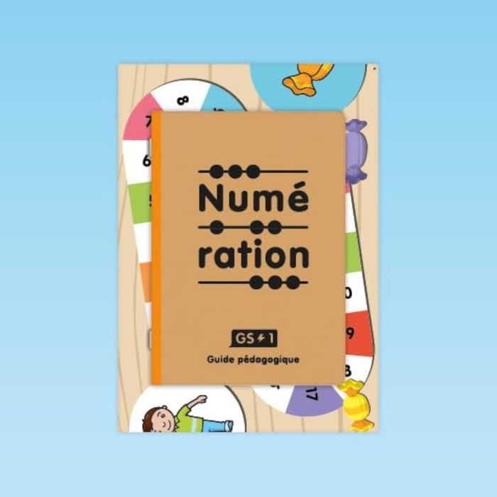 Couverture du livre « 9 JEUX ATELIER NUMERATION #1 GS » de Mirgalet/nguyen, librairie Les Contes Infusés à Corte