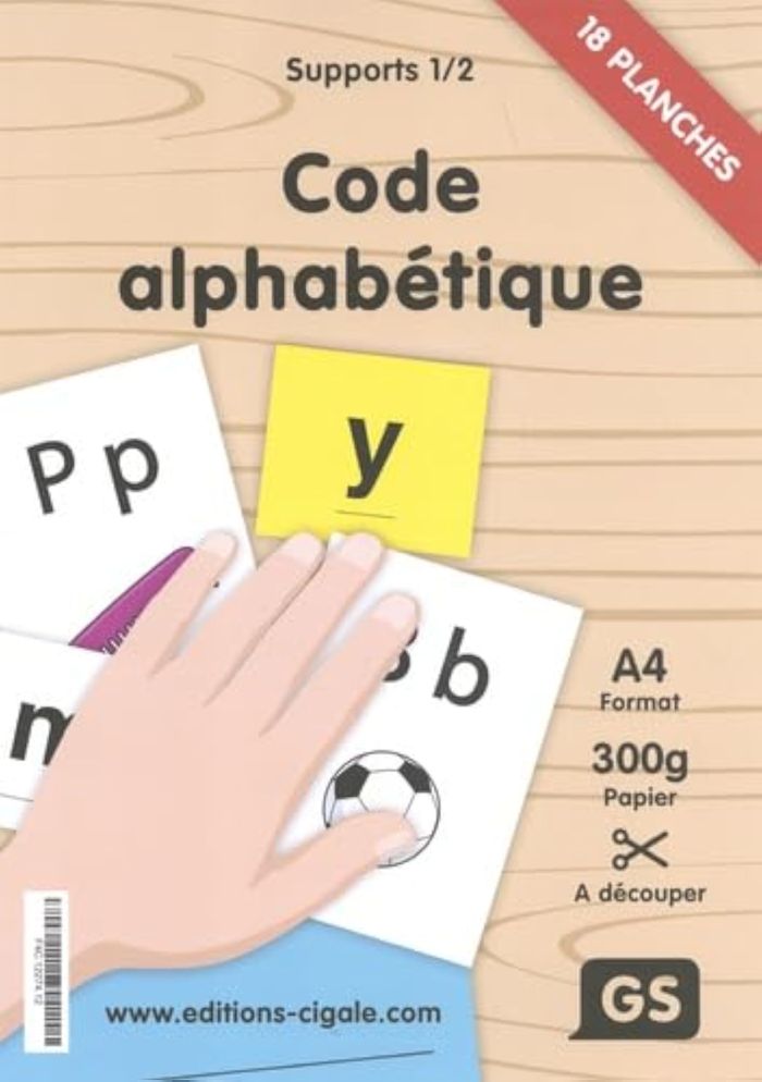 Couverture du livre « 445 SUPPORTS CODE ALPHABETIQUE GS » de Davidson, librairie Les Contes Infusés à Corte