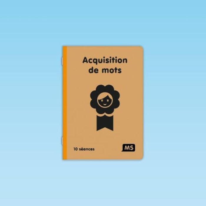Couverture du livre « 10 SEANCES ACQUISITION DE MOTS MS » de Bonthoux/mirglaet, librairie Les Contes Infusés à Corte