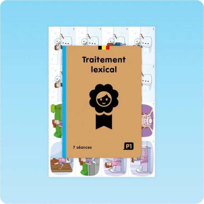 Couverture du livre « 7 SEANCES TRAITEMENT LEXICAL P1 » de Bianco/coda, librairie Les Contes Infusés à Corte