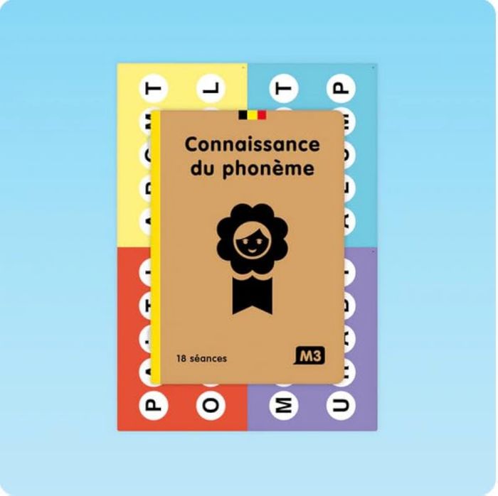 Couverture du livre « 18 SEANCES CONNAISSANCE DU PHONEME M3 » de Zorman/nguyen, librairie Les Contes Infusés à Corte