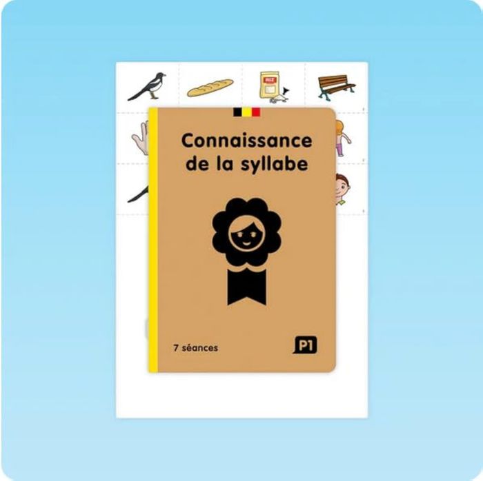 Couverture du livre « 7 SEANCES CONNAISSANCE DE LA SYLLABE P1 » de Zorman/nguyen, librairie Les Contes Infusés à Corte