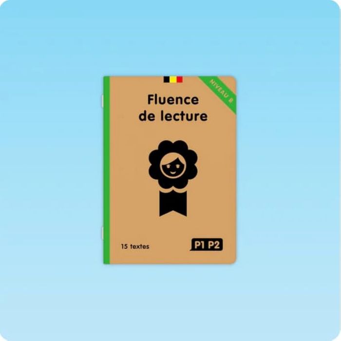 Couverture du livre « 15 TEXTES NIVEAU B FLUENCE DE LECTURE P1/P2 » de Zorman/pourchet, librairie Les Contes Infusés à Corte