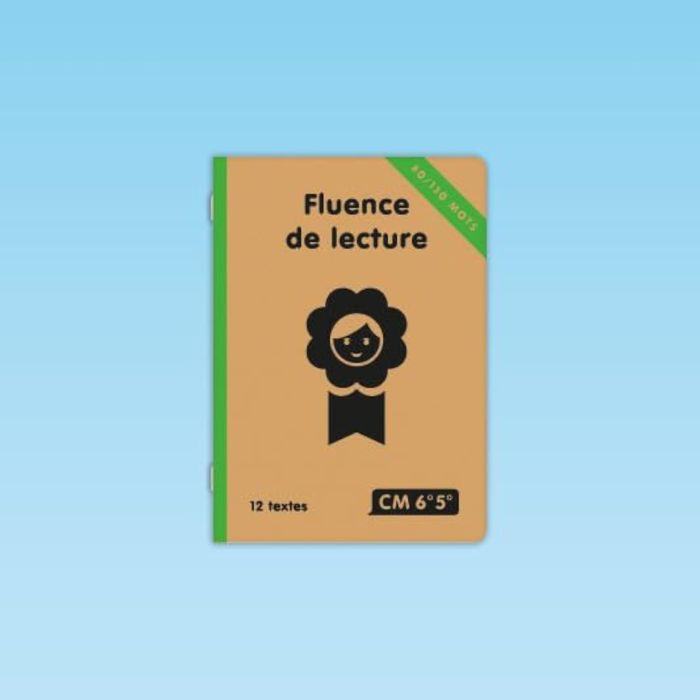 Couverture du livre « 12 TEXTES 80 A 130 MOTS FLUENCE DE LECTURE CM/6 /5 » de Zorman/lequette, librairie Les Contes Infusés à Corte