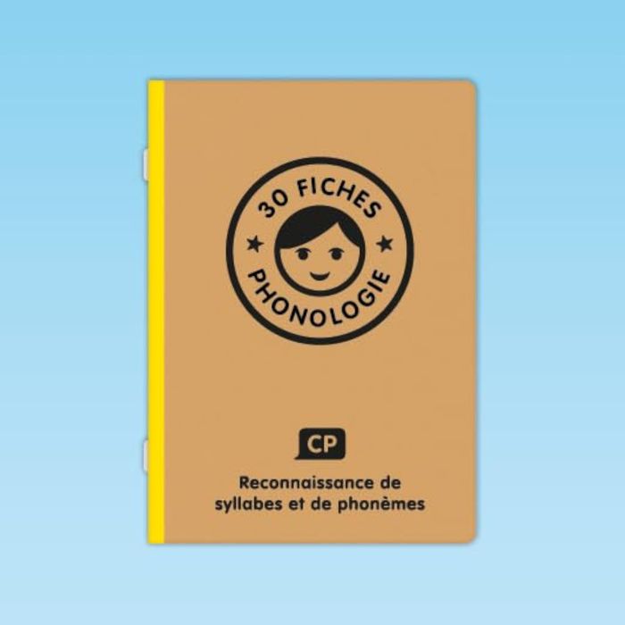 Couverture du livre « 30 FICHES RECONNAISSANCE SYLLABES & PHONEMES CP » de Davidson/mirgalet, librairie Les Contes Infusés à Corte